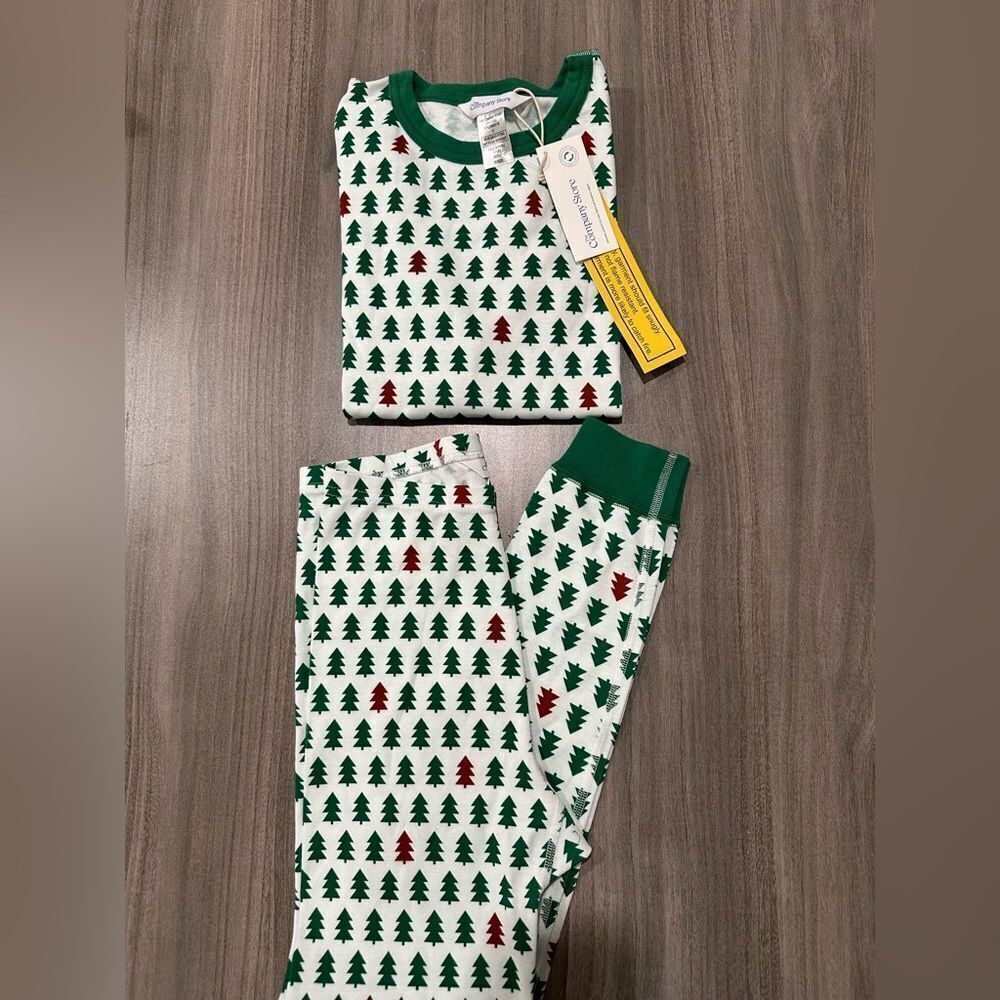 The Company Store 2 Piece Christmas Tree Pajamas